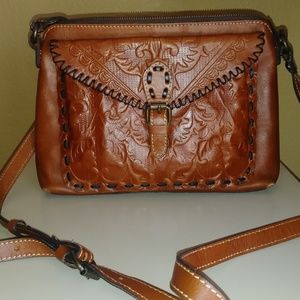 Patricia Nash tooled crossbody